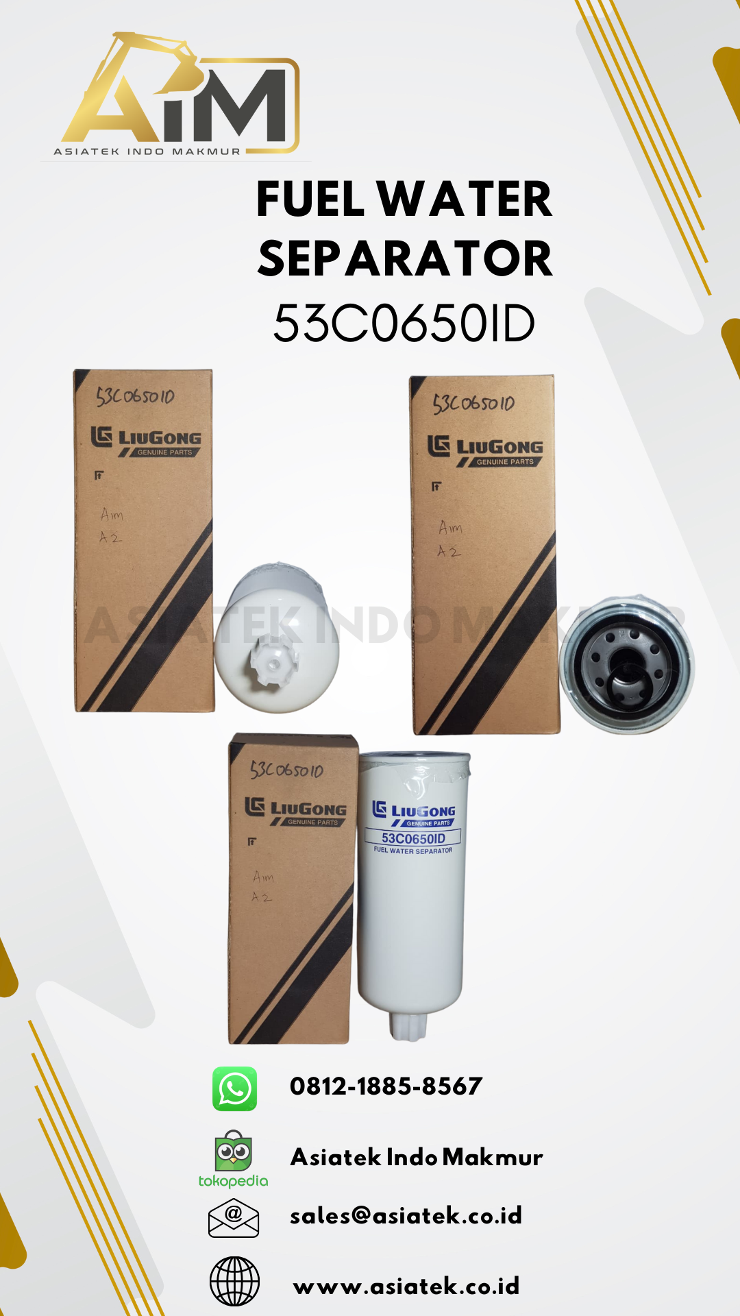 FUEL WATER SEPARATOR (53C0650ID)